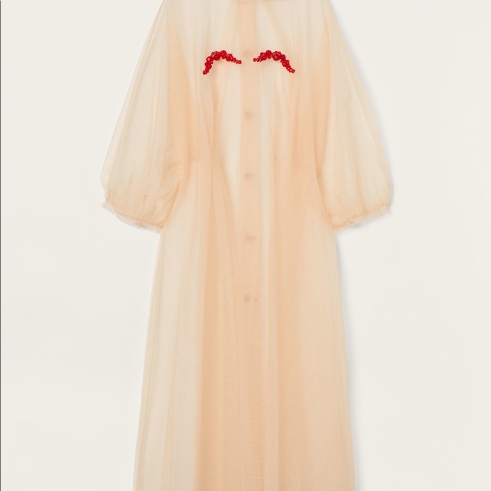 Simone Rocha x HM wide cut tulle dress NWT size XS